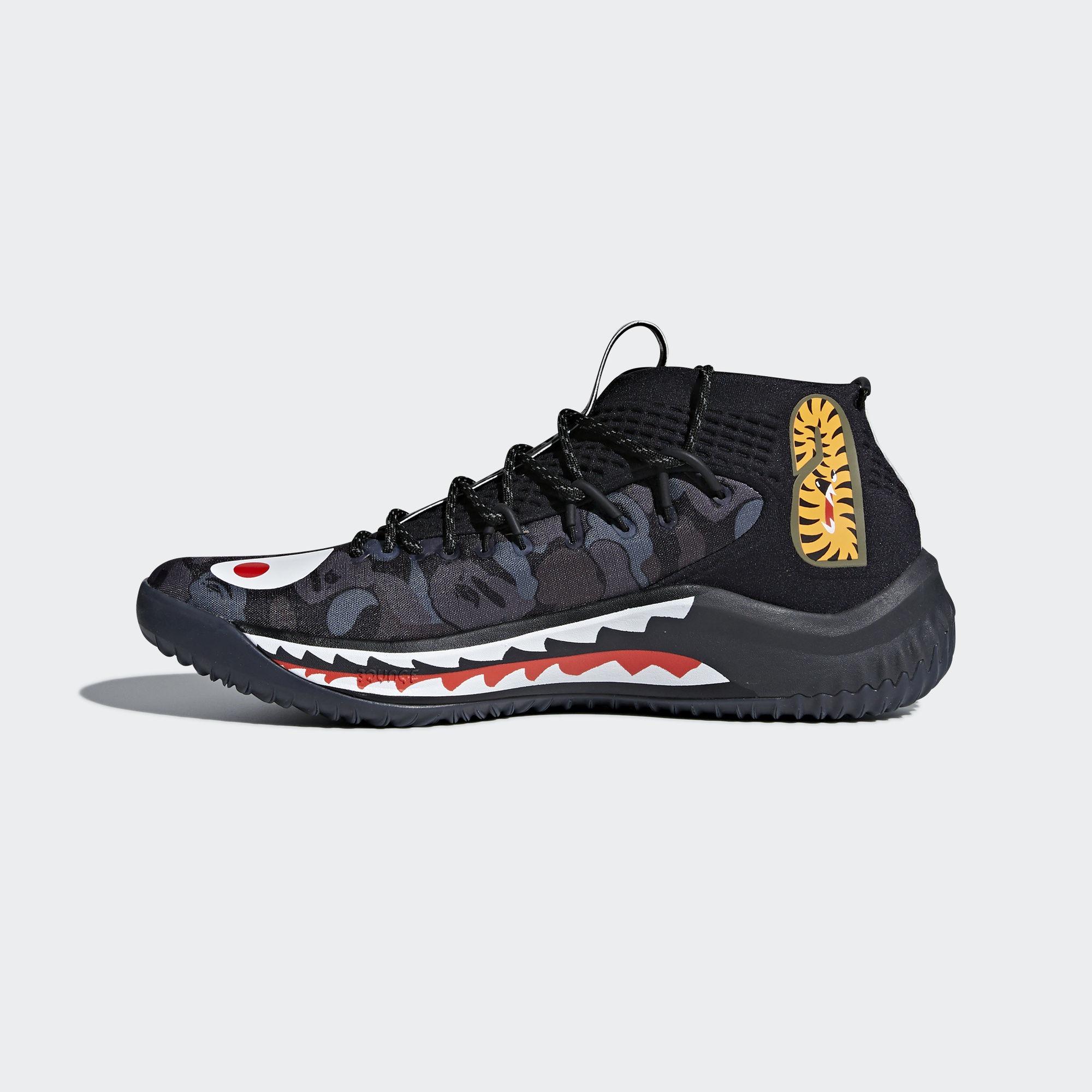 Kelebihan Adidas Dame 4 A Bathing Ape Black Camo Terkini Daftar Adidas Dame 4 A Bathing Ape Black Camo 3