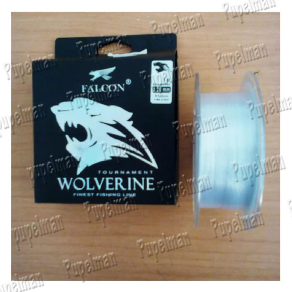 0,32/30Lb - Senar Nylon FALCON WOLVERINE 150M Senar Pancing Reel Pancing Gulungan Reel Spinning Pancing Rel Senar Pancing Nilon Tali Umpan Joran Pancingan Mancing Mania Air Laut Tawar Makanan Makan Pakan Ikan