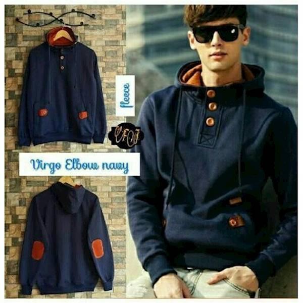 Jaket Hoodie Virgo Elbow Man - Gtyyza