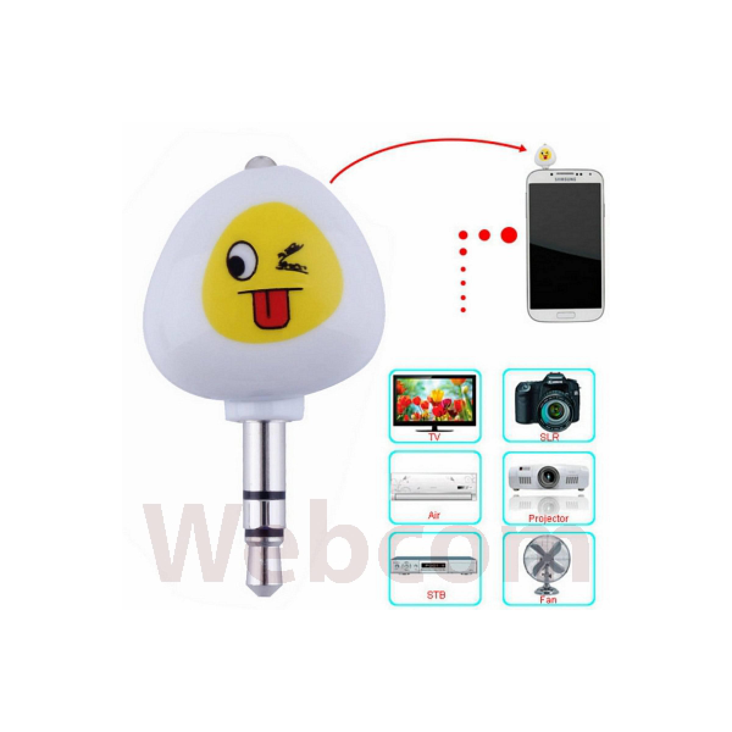 Tamago Smart Remote TV / DVD / AC Infrared untuk Smartphone 3.5mm