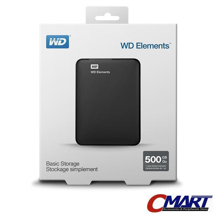 ORIGINAL - WD Elements 500GB HD HDD Hardisk Harddisk External Eksternal Element