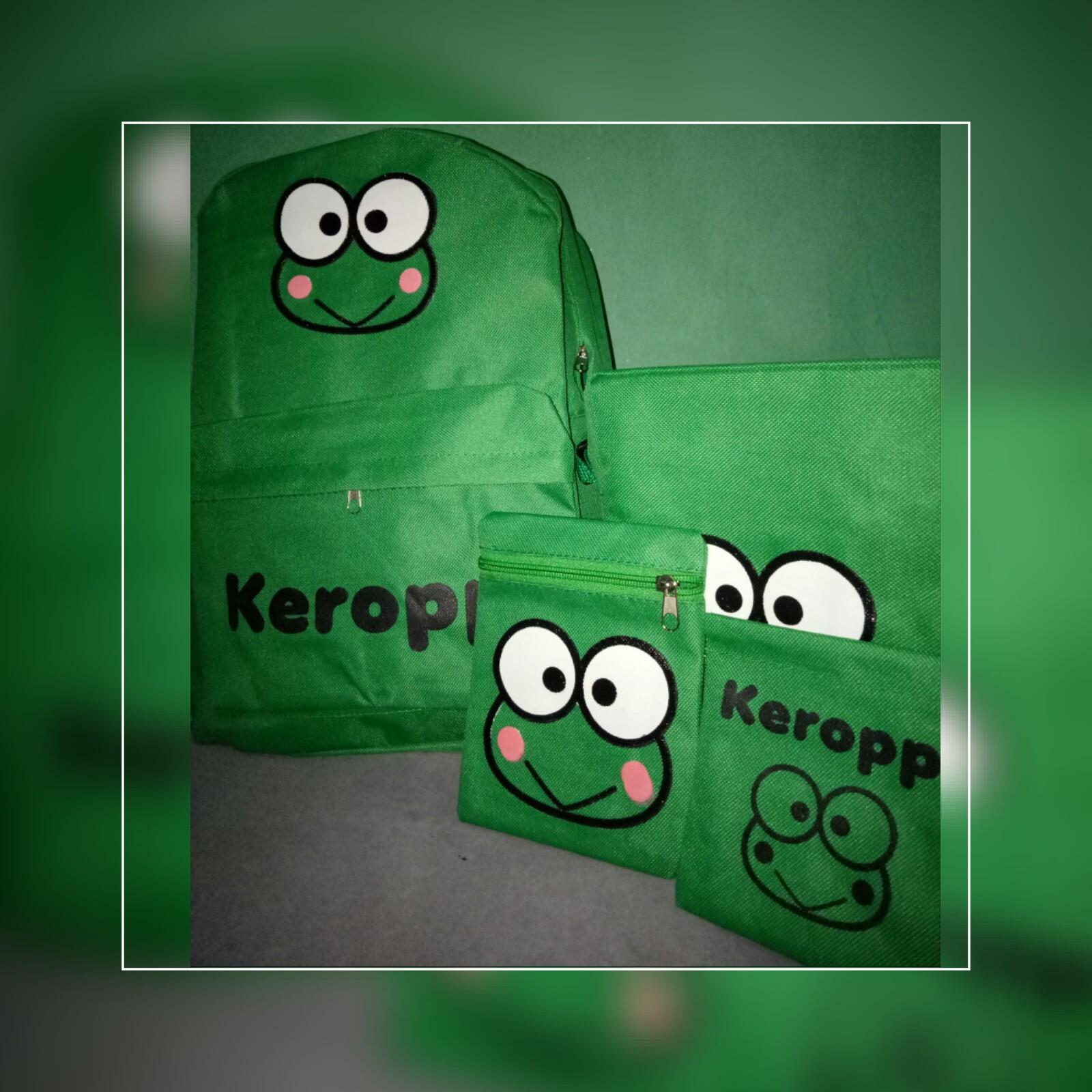 Fitur Tas Ransel Sekolah Anak Motif Keropi Dan Harga Terbaru Info Detail Gambar Tas ransel Sekolah anak motif keropi Terbaru