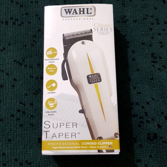 WAHL SUPER TAPER CORDED USA Alat Cukur Rambut Profesional Utk BARBER
