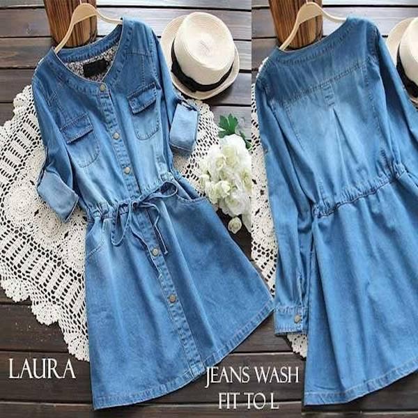 Laura Dress Wash Fit L . GD