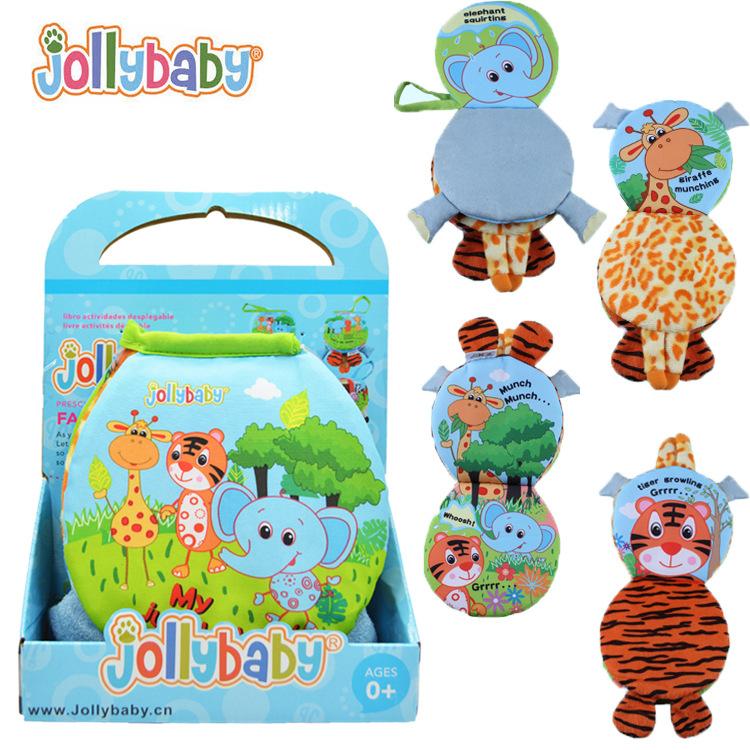 Toko Sikecil Jolly Baby Soft Book Cloth Book Buku Bantal Buku Kain Mainan Edukasi Mainan Bayi High Quality