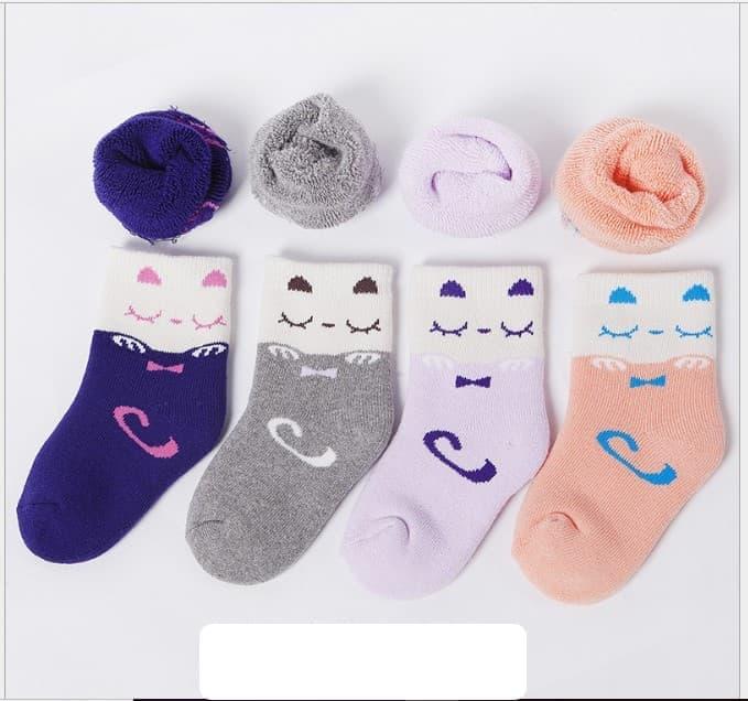 TOKO49 - Kaos Kaki Bayi Anak Perempuan Usia 1-3 Tahun Motif Mata Merem Januari 2019 - 4 TOKO49 - Kaos Kaki Bayi anak perempuan usia 1-3 tahun Motif Mata Merem - 4