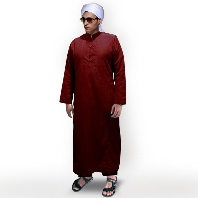 Jubah Arab Pakaian Muslim Gamis Pria Panjang Big Size