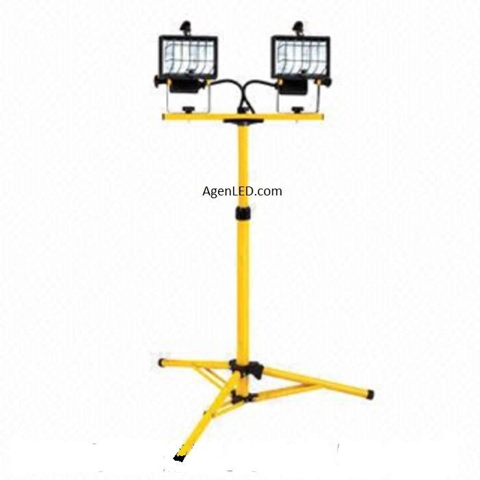 Tripod lampu sorot LED tiang lampu tripod lampu flood light floodlight
