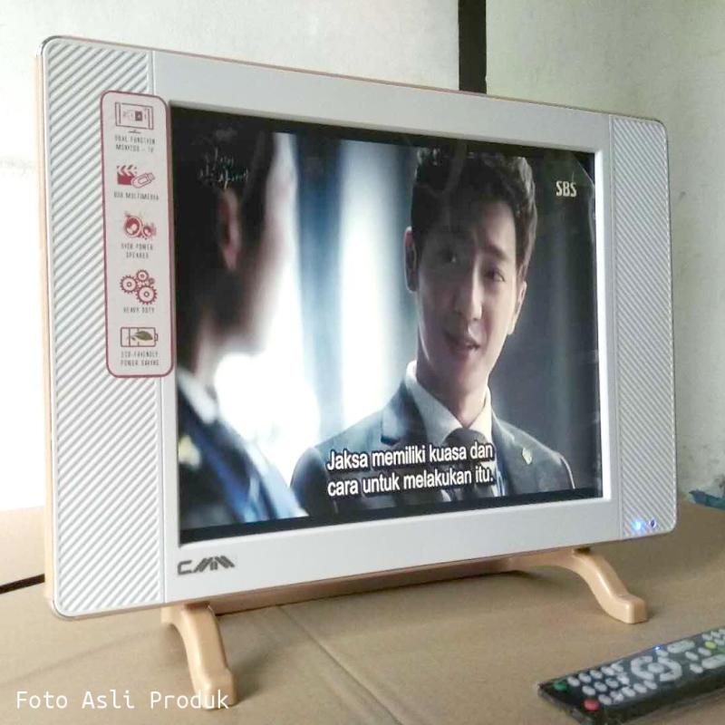 Promo LED TV Monitor CMM 17 inch Slim VGA AV HDMI USB Movie Advertising Murah