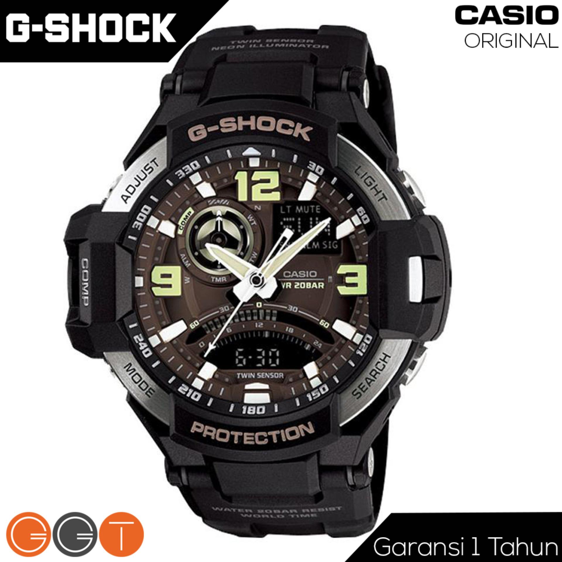 Casio G-Shock Gravitymaster - Jam Tangan Pria - Strap Rubber - GA-1000