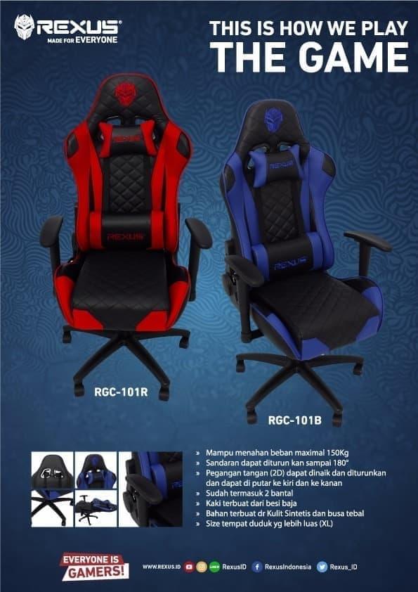 8200 Koleksi Kursi Gaming Rexus Rgc 101 Gratis Terbaru