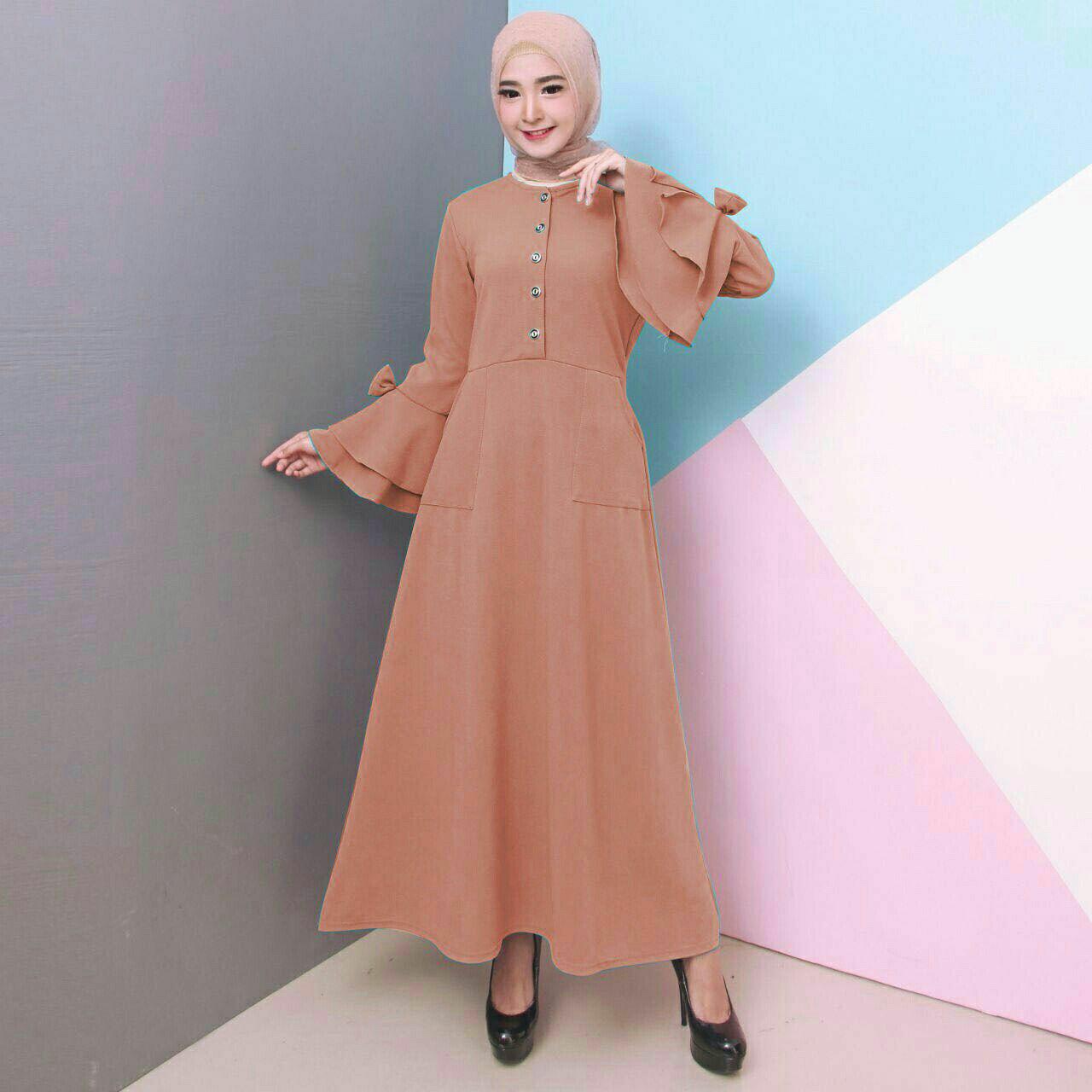 Maxi nagita / gamis / dress / baju muslim / long dress/ Fashion / busana muslim