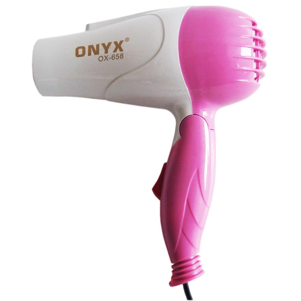 Hair Dryer Mini Lipat Onyx OX-658 Foldable HairDryer Nova