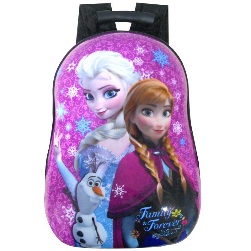 Tas Ransel Anak Sekolah TK PAUD PG Motif ransel telur - Frozen Purple