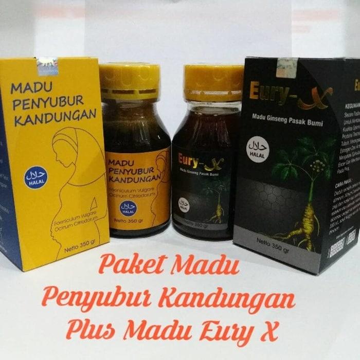 Paket Madu Penyubur Kandungan + Eury X - Madu Subur PASUTRI Mabruroh