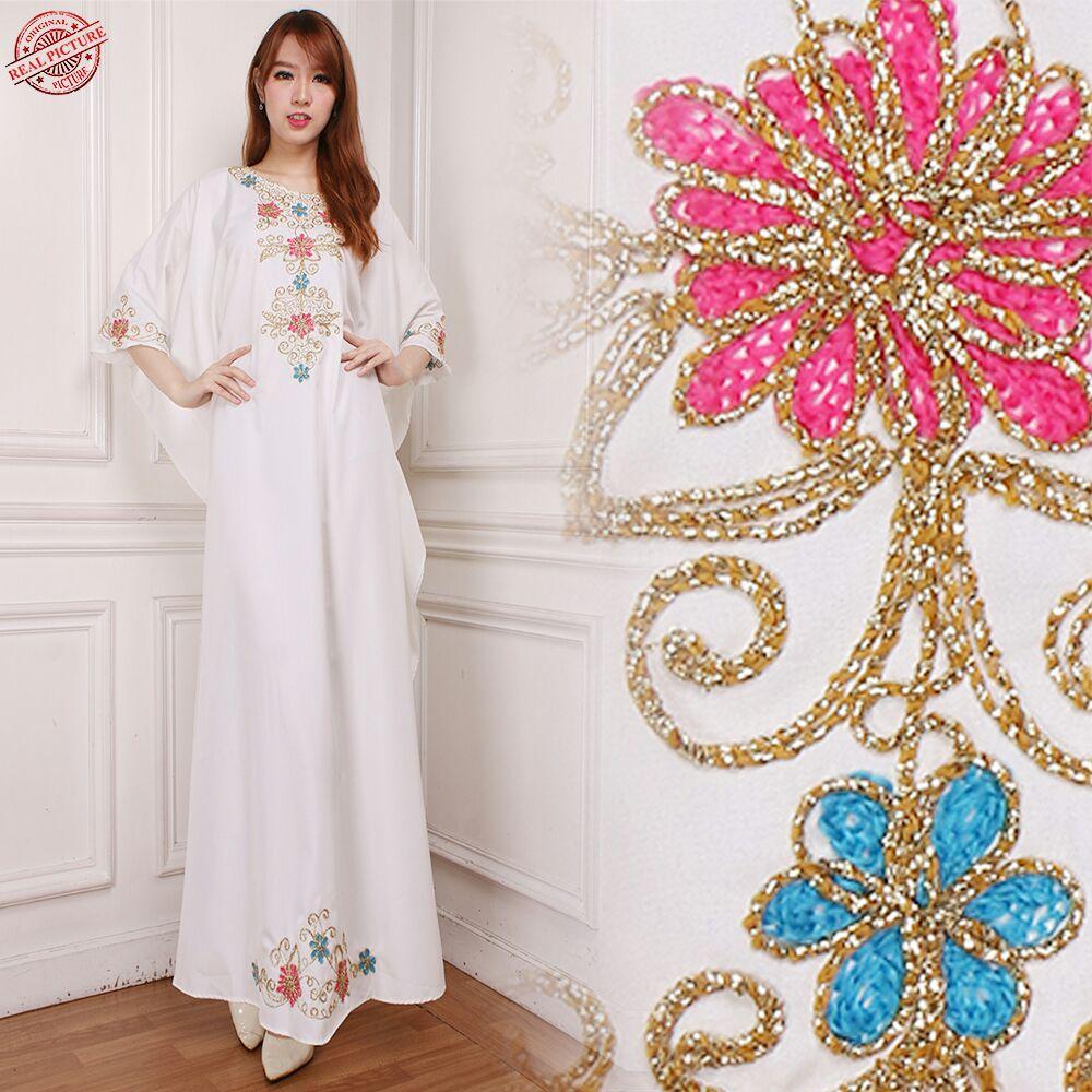 SB Collection Dress Maxi Reny Longdress Kaftan Gamis Jumbo Batik Wanita