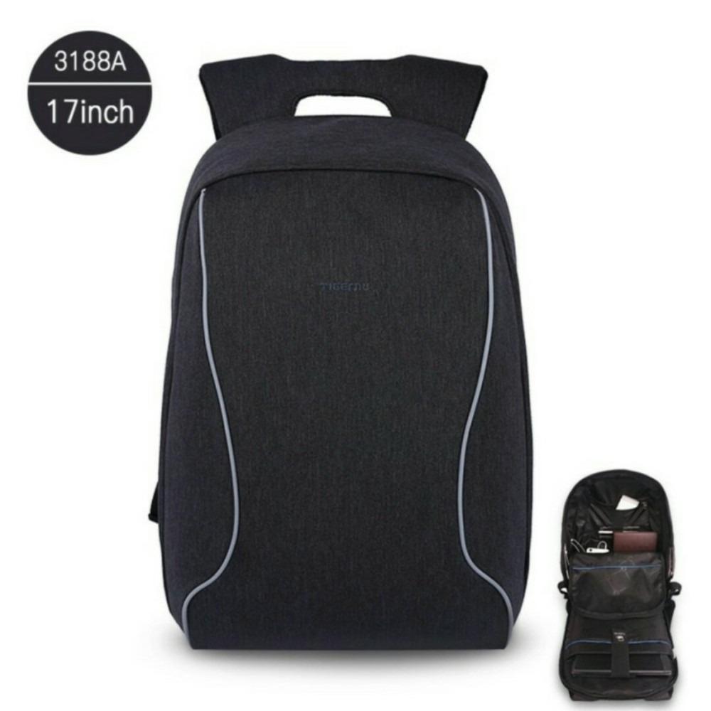 Tas Ransel Anti Theft Outdoor Dailypack Laptop Bobby Backpack -1508-14ZV Tas Pria Tas Kerja Tas Fashion Pria Random warna(GREY,BIRU DONGKER,NAVY) kami kirimkan random sesuai ketersediaan warna