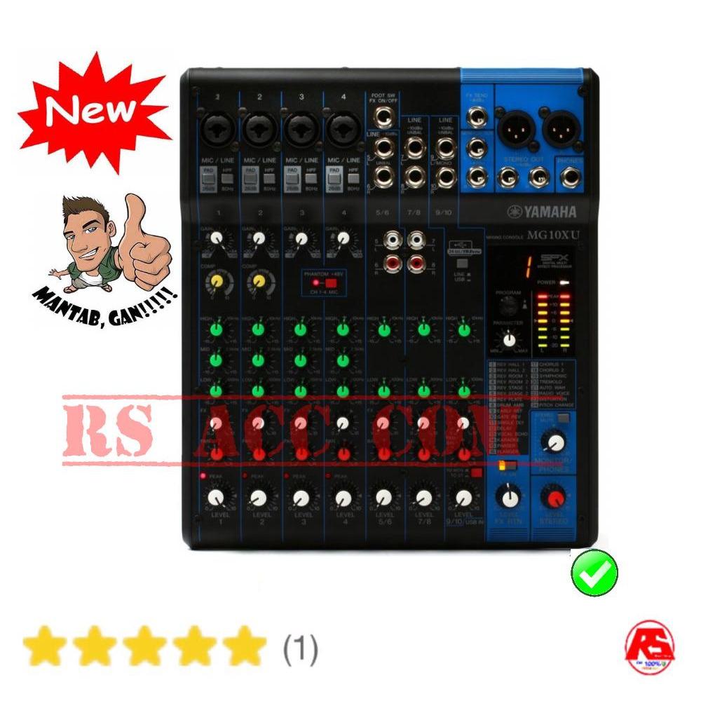 New Mixer Yamaha Mg 10 Xu Usb