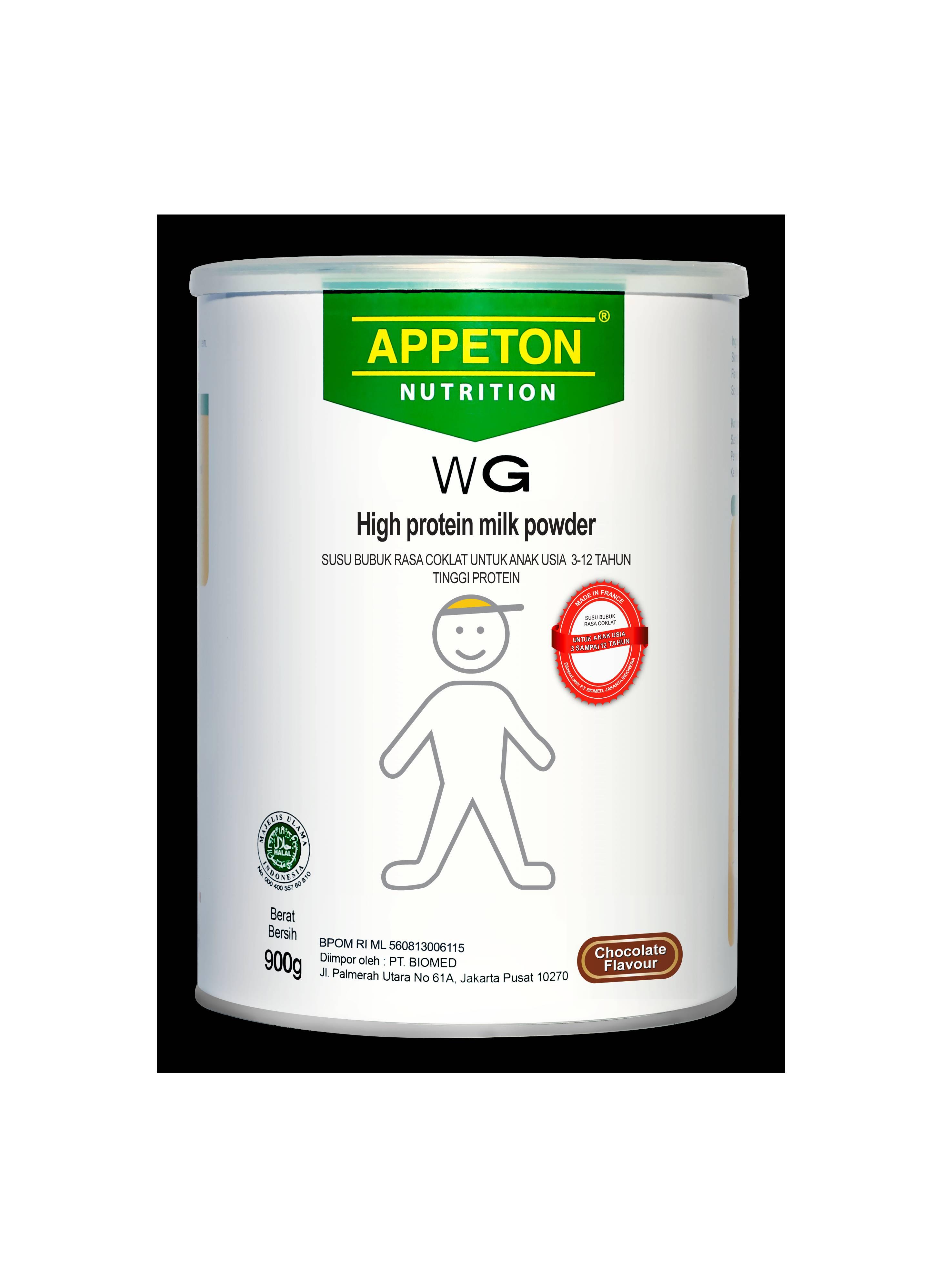 appeton weight gain Child rasa cokelat susu gemuk anak - 900gr