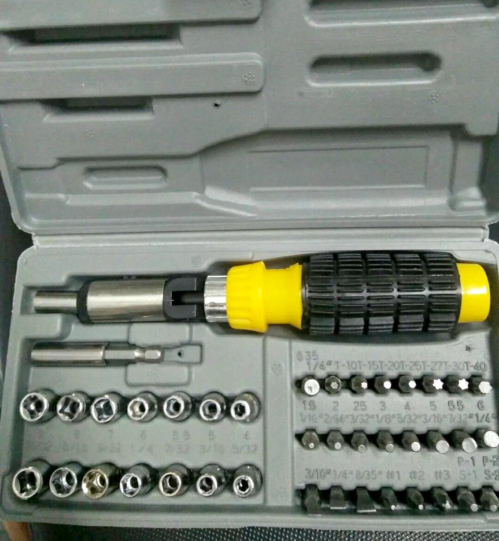 Gambar Terbaru KUNCI SOK 41 PCS KENMASTER MATA OBENG SOCK SET 41 PCS SOCKET WRENCH