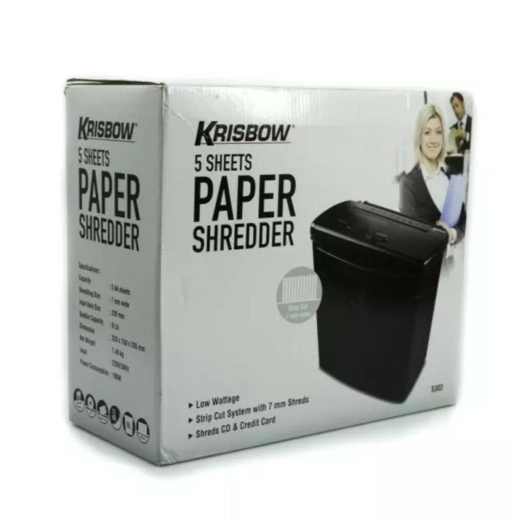 KRISBOW PAPER SHREDDER S302 MESIN PENGHANCUR KERTAS