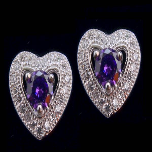 Anting Perak EMAS PUTIH ASLI KOREA - EAR 030 (Garansi 6 Bulan)