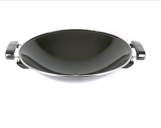 Maspion Enamel Wajan Royal 40 Anti Lengket - Hitam
