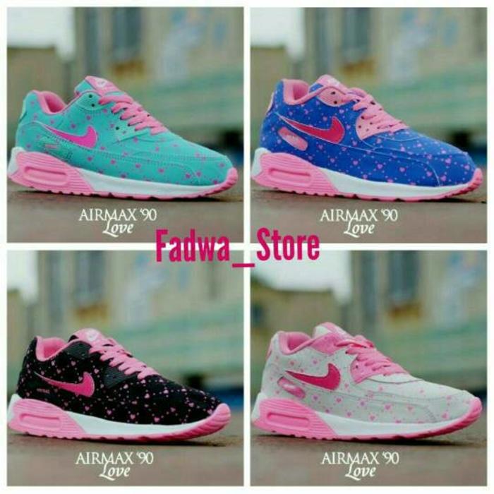 Sepatu Nike Airmax T90 Love Woman Sepatu Cewek Keren Murah