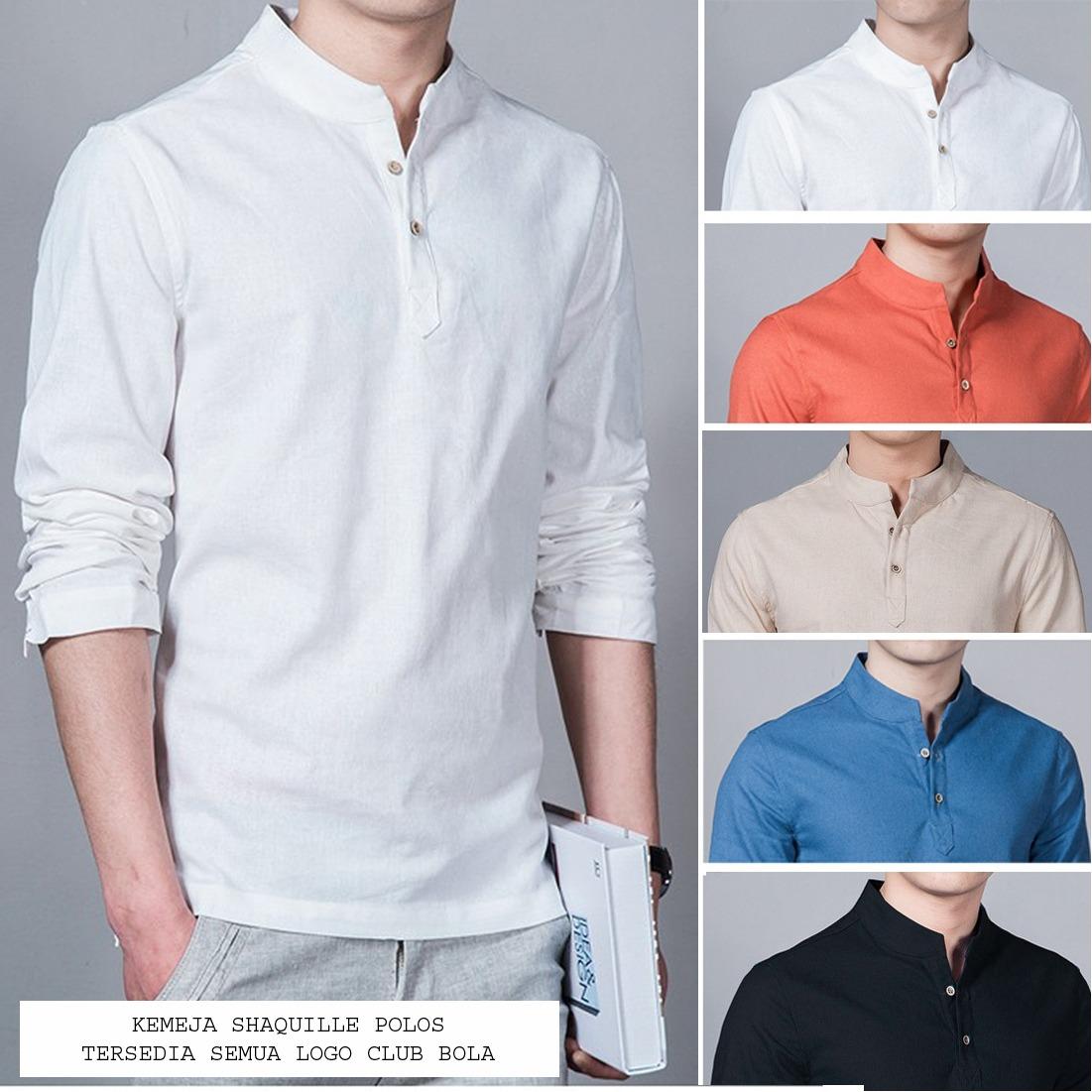 Baju Koko Shaquille Bahan Katun Popline. Koko Muslim Pria. Distro Tersedia 5 Warna PROMO