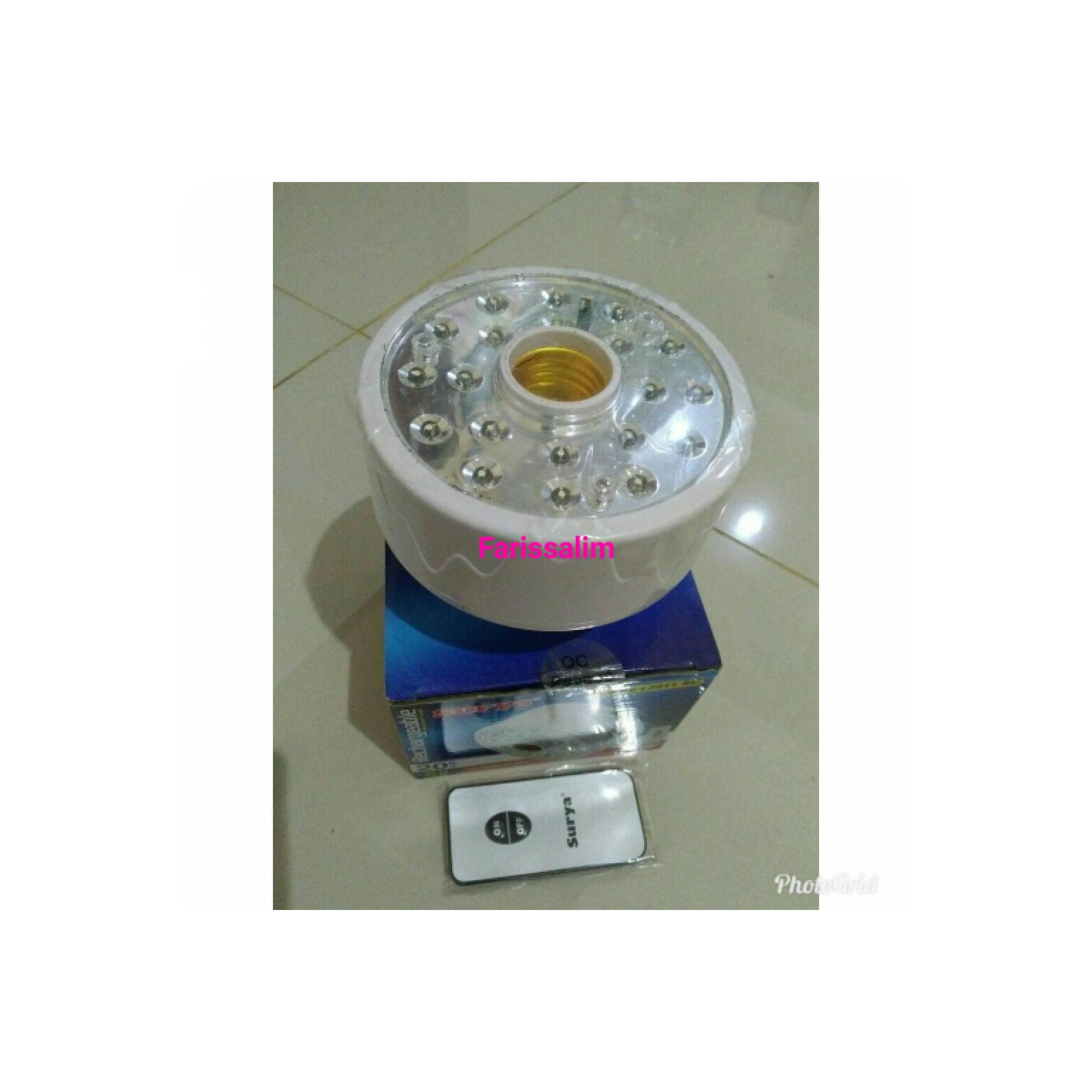 Lampu Emergency LED rechargeable SRE L2011 RC Merk: Surya