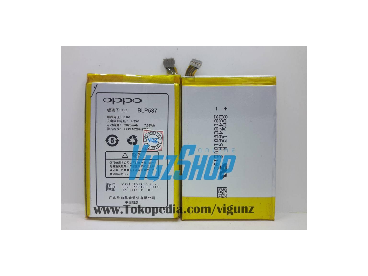 Baterai Oppo BLP537 Oppo Ulike 2 U705T, Oppo U705W Original 100%