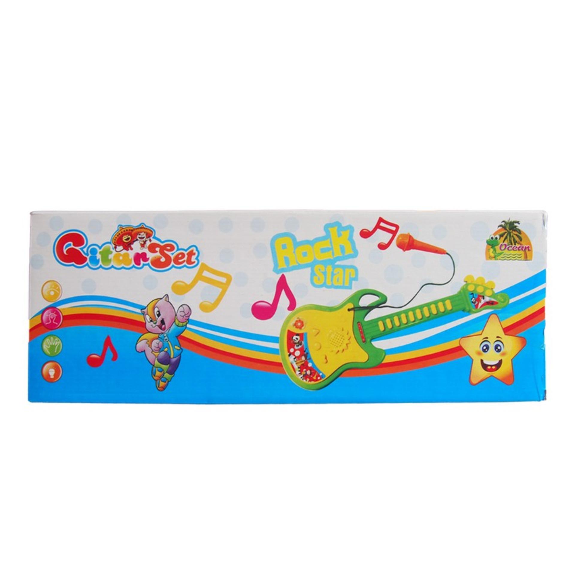Ocean Toy - Gitar Set Rock Star Mainan Edukasi Anak OCT296 Januari 2019 - 2 Ocean Toy - Gitar Set Rock Star Mainan Edukasi Anak OCT296 - 2