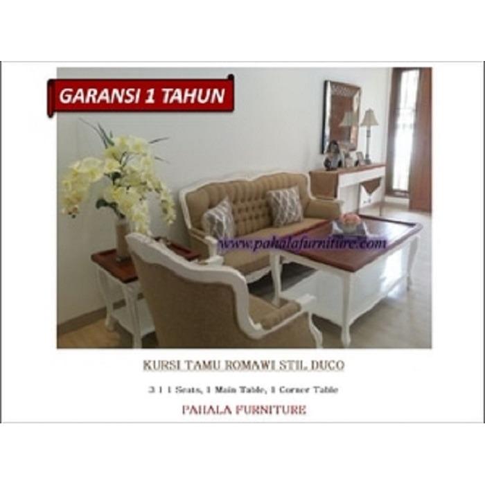 Kursi Tamu Jati Romawi Still Sofa Jati Kursi Jati Furniture Ruang Tamu