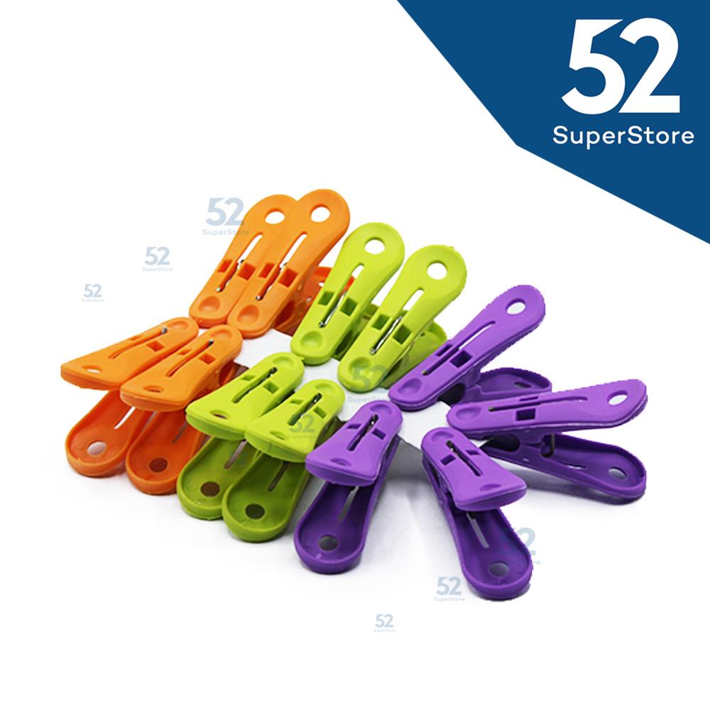 52 Superstore Jepitan Gantungan Baju Jemuran Jolly Y 655 - Random Colour ISI 12 PCS ...
