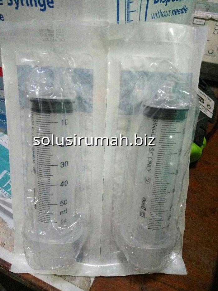 TABUNG SUNTIK 50CC SYRINGER SPUID PEWARNA TANPA JARUM
