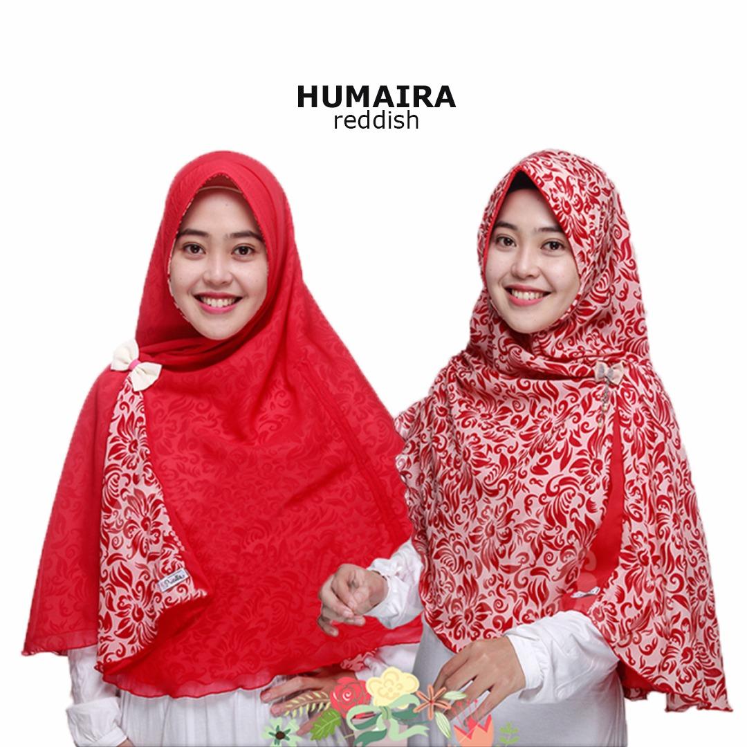 Zannah Hijab Ter Murah Best Seller Paling Laris Jilbab Instan Bolak Balik Syari Jumbo Hijab Instant Besar Wanita Muslimah Khimar Instan Bolak Balik Motif Polos Humaira Pet Anti Tembem Serut Instant - Free Inner