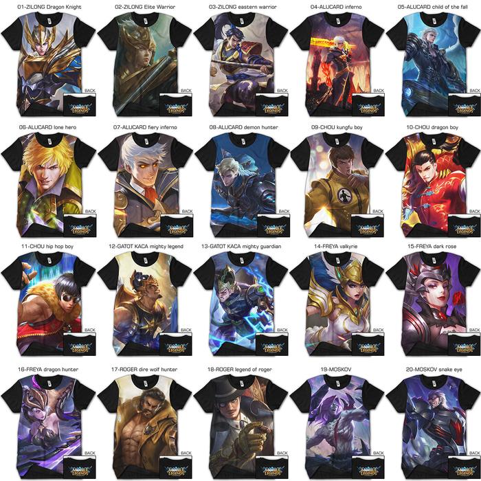 Kaos Mobile  Legends Mage Harga Lengkap Info Harga Murah 