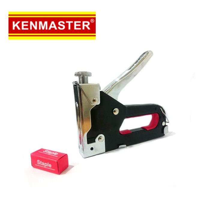 ORIGINAL - Kenmaster Stapler Gun Besi Besar 4-14mm