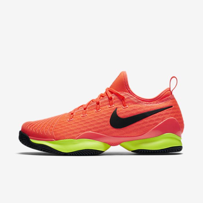 Sepatu Tenis Nike Air Zoom Ultra React - Lava/Black/Orange Original