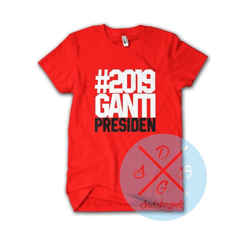 kaos baju 2019 ganti presiden PREMIUM - kaos presiden - kaos dakwah presiden lengan pendek