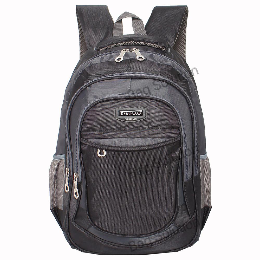Real Polo Tas Ransel Kasual - Tas Pria Tas Wanita FCGC Backpack Daypack - Hitam Januari 2019 - 5 Real Polo Tas Ransel Kasual - Tas Pria Tas Wanita FCGC Backpack Daypack - Hitam - 5