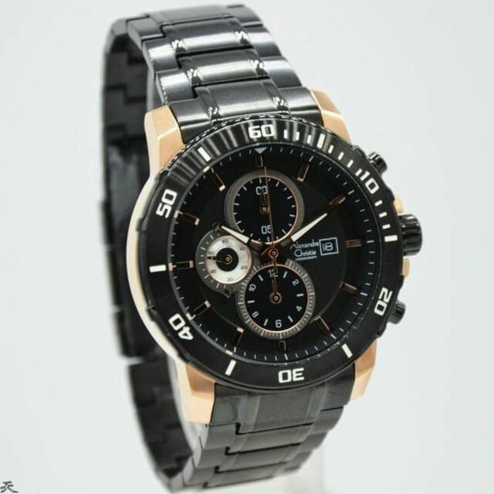 Dijual Jam Tangan Pria Cowok Alex-Andre Chris-Tie AC 6473MBR Diskon