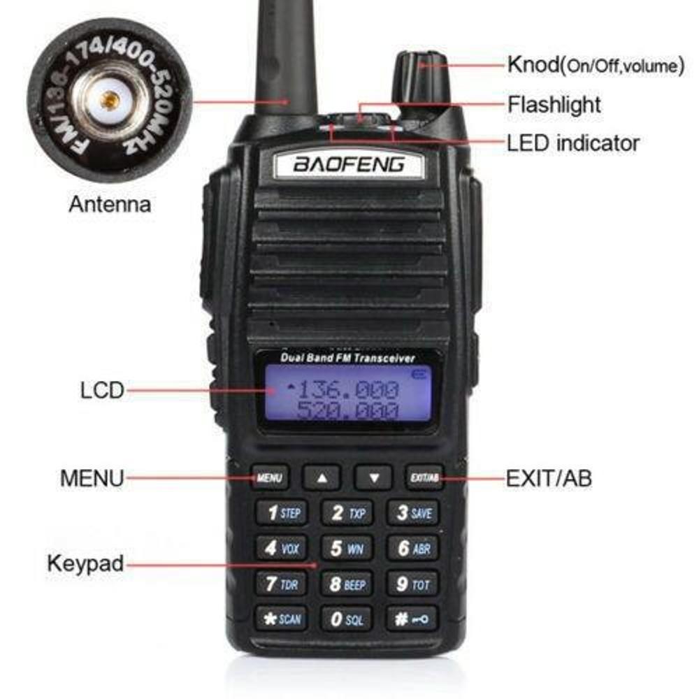 PROMO SPECIAL Obral Murah HT Dual Band Baofeng UV82 Radio HT Handy Talkie BAOFENG UV-82 Radio Ht Handy Talky Baofeng Uv 82 Plus Headset Original