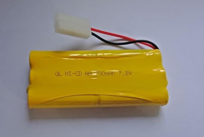 Battery / Baterai / Batre Ni-Cd AA 700mAh 7.2V Soket Putih RC Car Januari 2019 - 4 Battery / Baterai / Batre Ni-Cd AA 700mAh 7.2V Soket Putih RC Car - 4