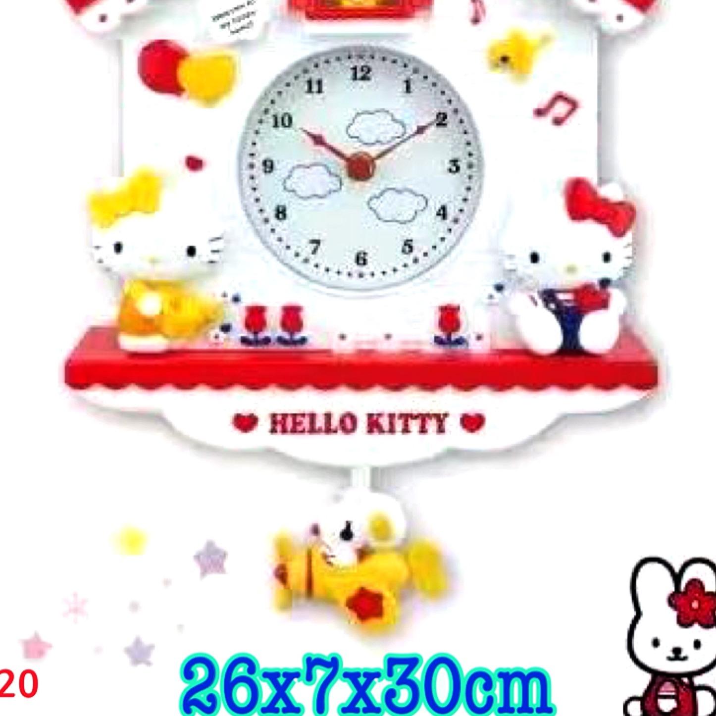 Gambar Jam Dinding Hello Kitty - Terkini Banget