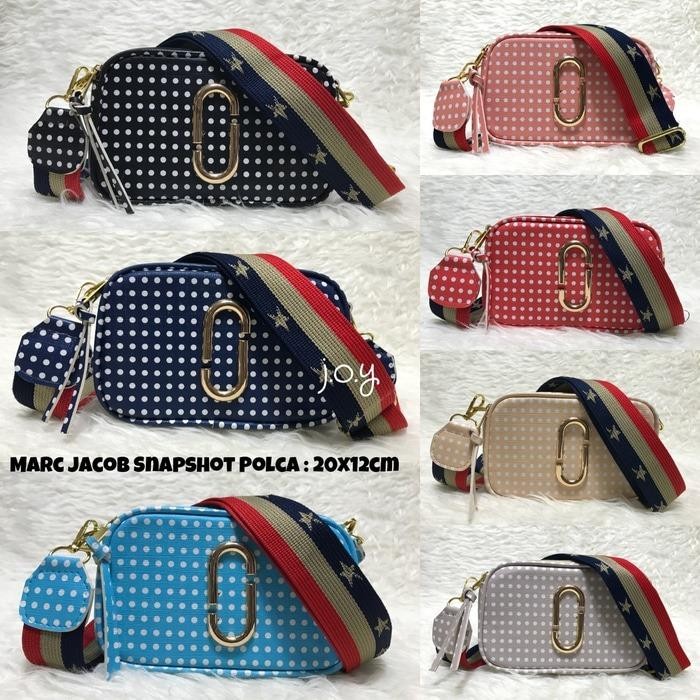 Tas Wanita/Slingbag/Marc Jacobs Snapshot Polcadot
