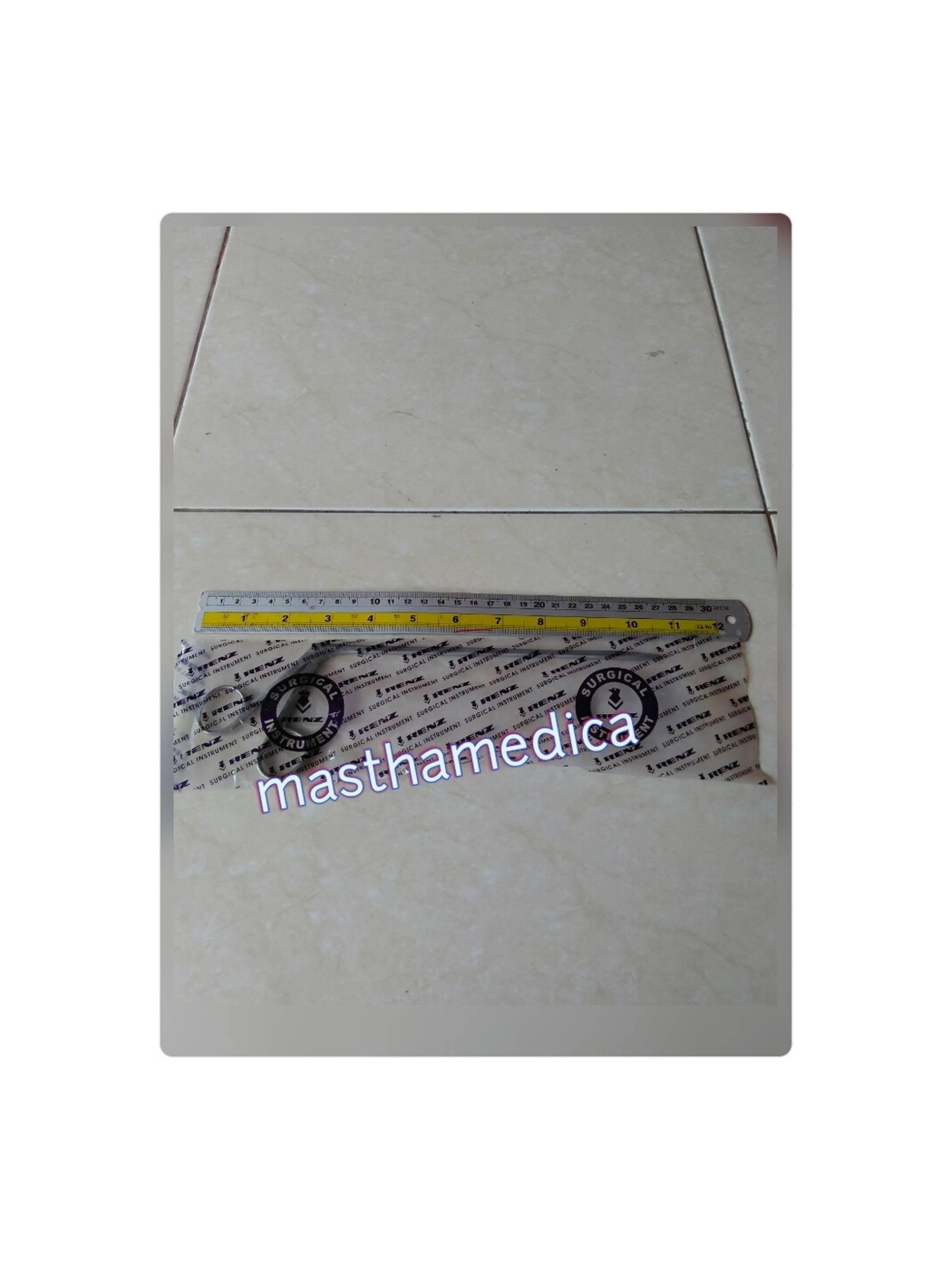 Klem Aligator Renz Germany 25 cm Forcep bedah Obgyn kandungan IUD