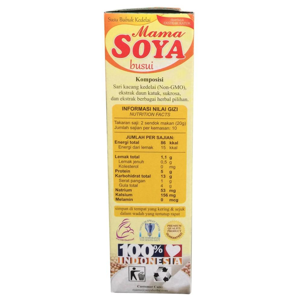 Mama Soya Susu Pelancar Asi Booster Rasa Vanila / Susu Kedelai Januari 2019 - 3 Mama Soya Susu Pelancar Asi Booster Rasa Vanila / Susu Kedelai - 3