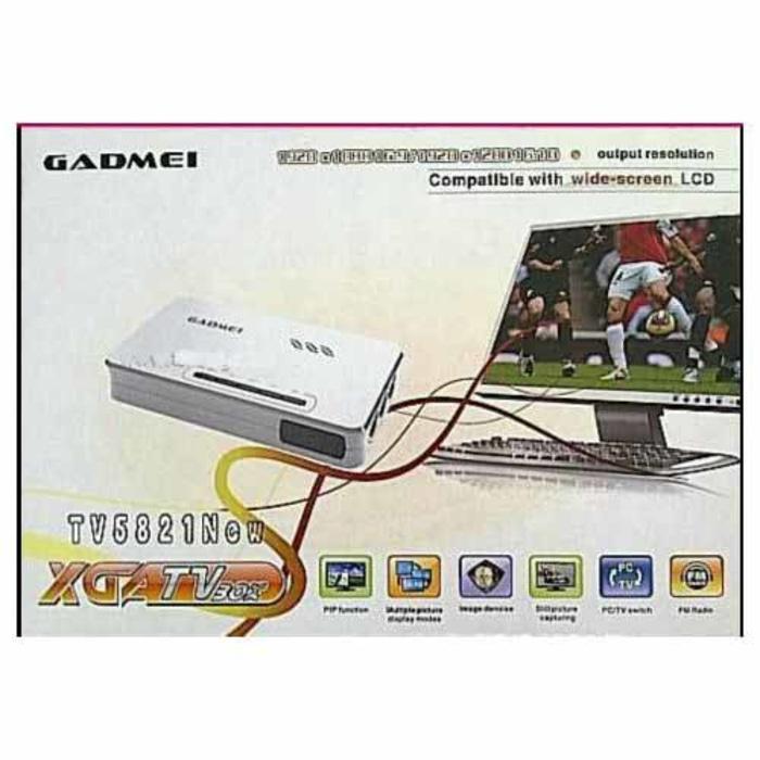 ORIGINAL - Gadmei TV Tuner TV5821 New Compatible with Wide Screen LCD - TV5821NEW