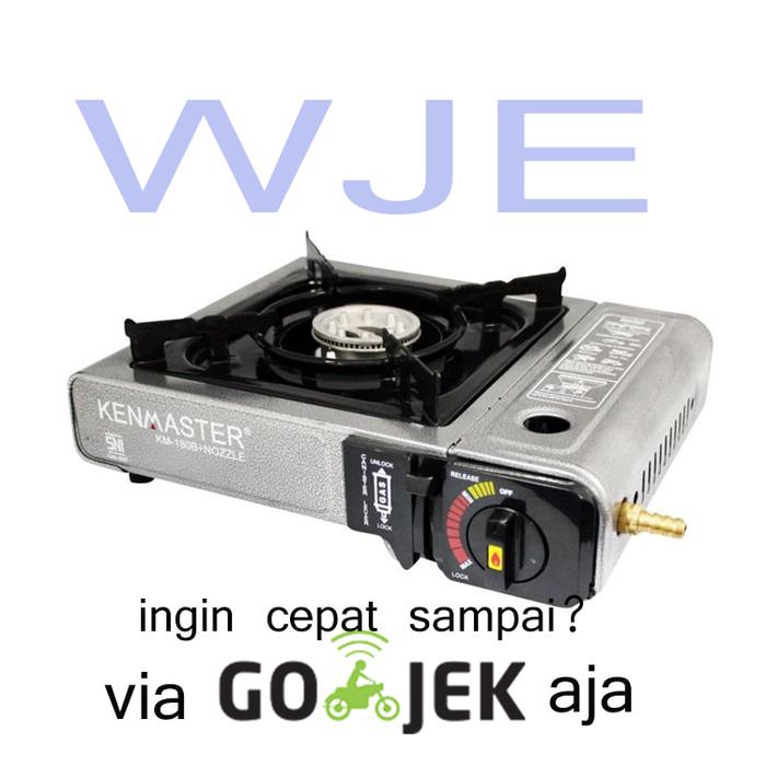 Kenmaster Kompor Portable (Camping) - Bisa Gas Kaleng dan Elpiji